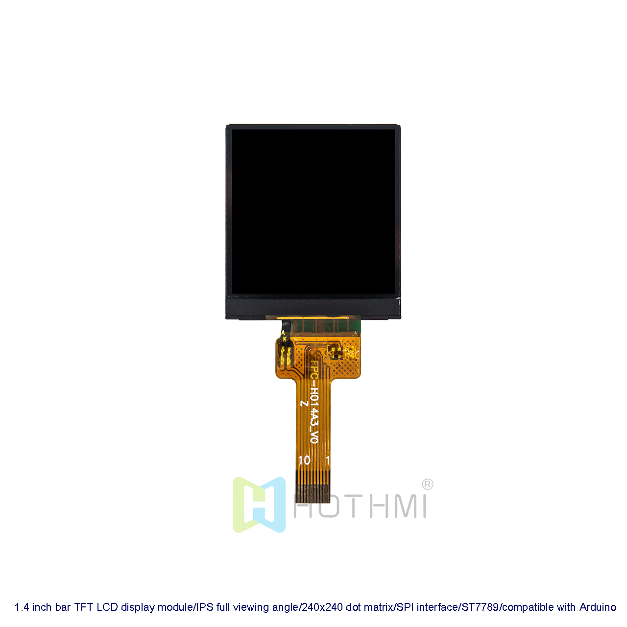 1.4 Inch TFT LCD Display Module | 240x240 Square Screen for Smartwatch