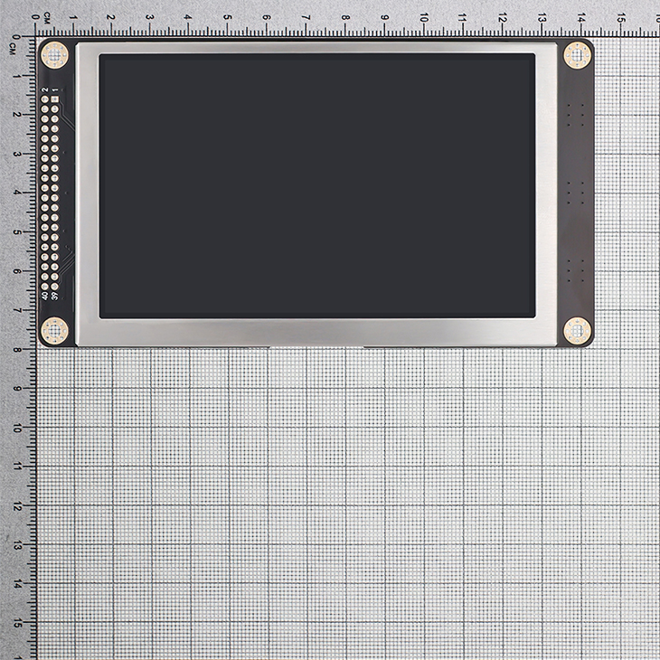 5.0-Inch STM32 TFT LCD Smart Display Module 800x480 Resolution With High Brightness
