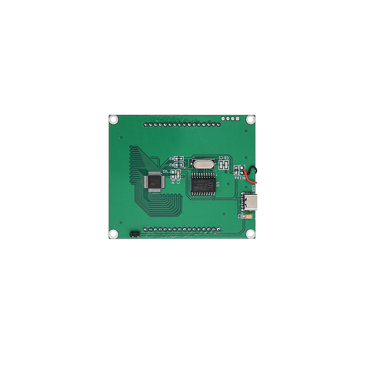 Custom LCD Display Segment Panel STN-Blue Background White Backlight