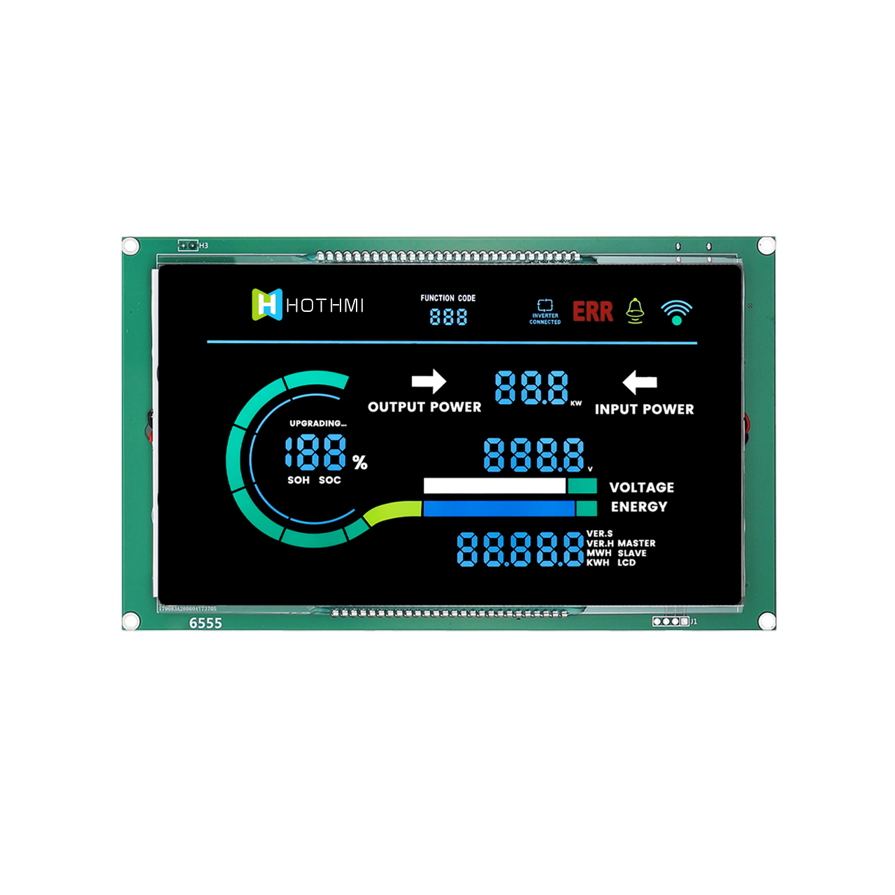 Custom VA LCD Dispplay For Industrial Control