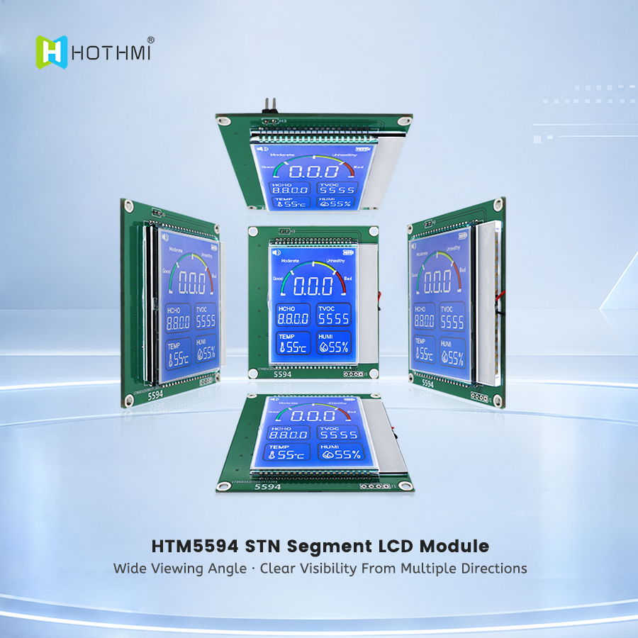 Wide Temperature Segment LCD STN Display For Industrial Control