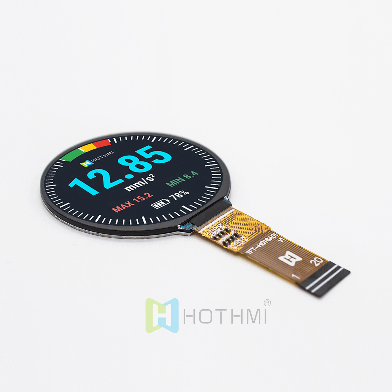 1.6 Inch Round TFT LCD Display With MIPI Interface ST7797 Controller
